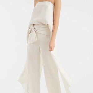 Sachin & Babi Haven Blouse - Ivory Strapless Blouse - SIZE 4